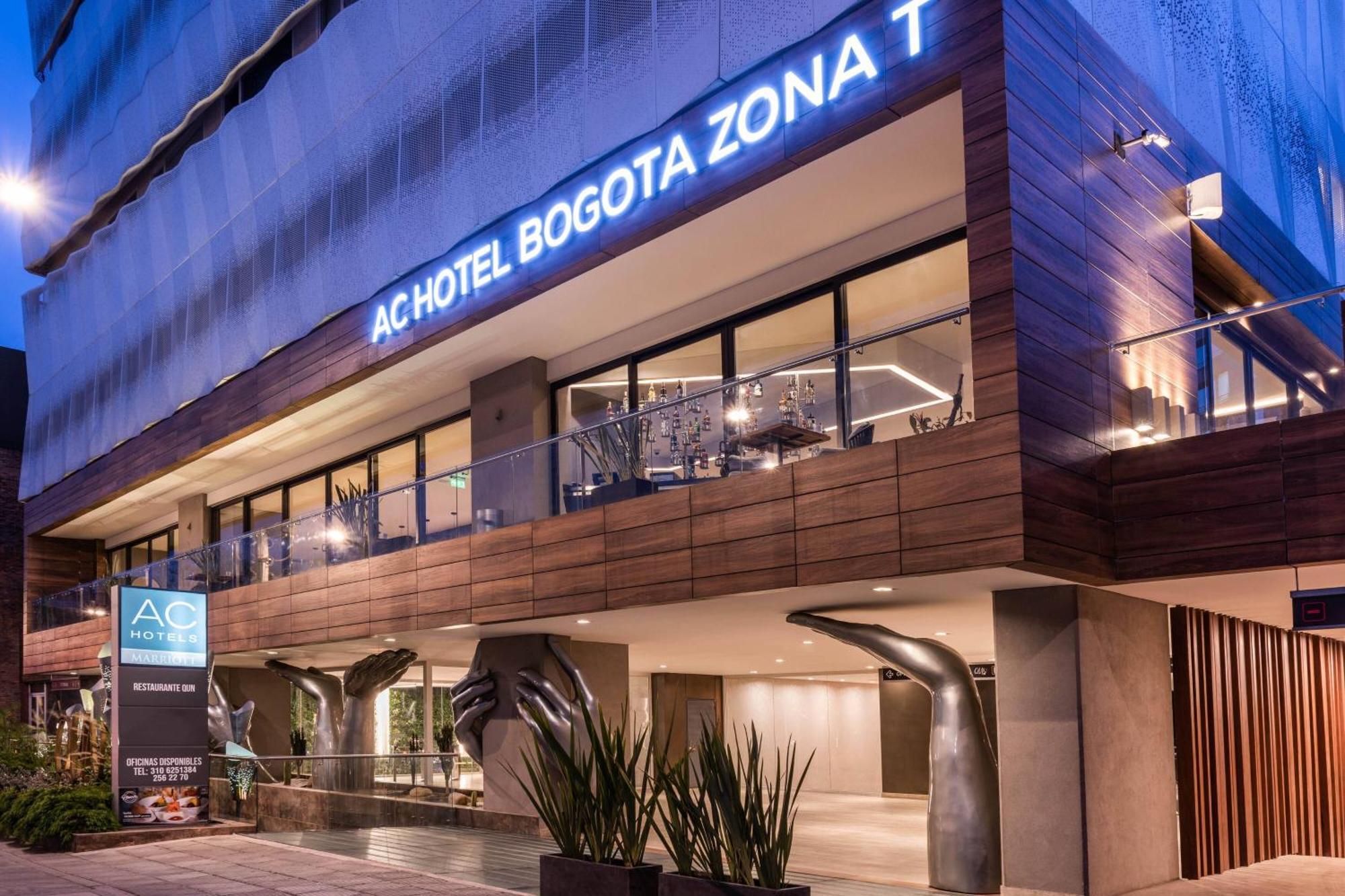 Ac Hotel By Marriott Bogota Zona T Zewnętrze zdjęcie